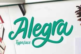 Alegra: A Handwritten Font That Adds Bold Personality to Your Designs