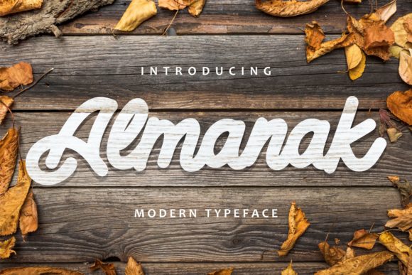 Almanak: The Bold Vintage Script Font That Transforms Crafting Projects
