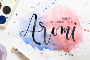 Aromi: A Modern Script Font with Standout Swashes