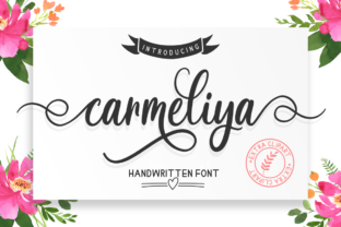 Carmeliya: A Friendly Modern Script Font for Romantic, Handcrafted Charm