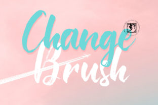 Change Brush: Handmade Signature Style Font with Stunning Characters