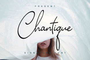 Chantique: A Refined Script Font for Romantic, Human-Centered Design