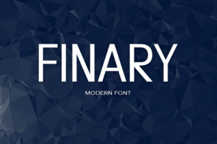Finary: A Modern Sign-Painting Sans Serif