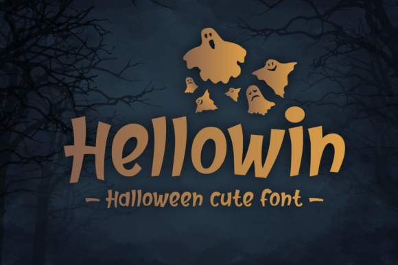 Hellowin: A Playful Yet Refined Halloween Font for Designers