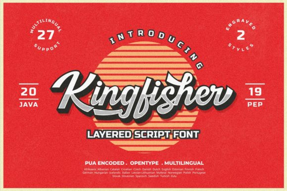 Kingfisher: Bold Vintage Charm, Layered With Purpose