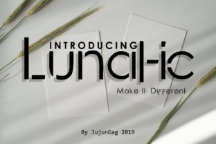 Lunatic Font: Where Bold Design Meets Futuristic Clarity