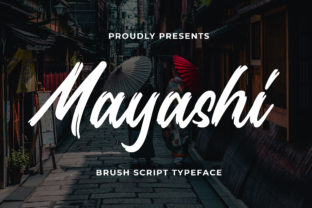 Mayashi: A Romantic Script Font for Real Projects