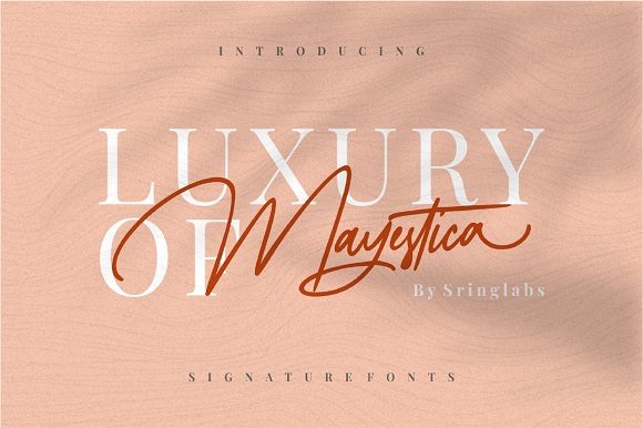 Mayestica: The Luxurious Script Font That Elevates Every Design