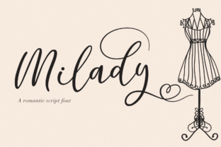 Milady: A Script Font That Feels Like a Handwritten Love Letter
