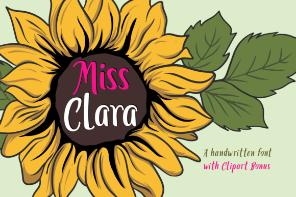 Miss Clara: A Soft, Rounded Handwritten Font for Warmth and Personality