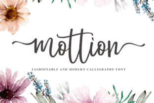 Mottion: A Sweet, Fun Handwritten Font with Authentic Charm