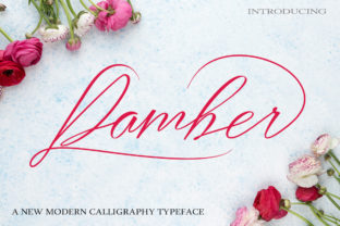 Ramber: A Handwritten Script Font with Distinctive Romantic Character