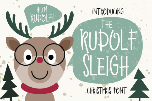 Rudolf Sleigh: The Whimsical Script Font That Captures Holiday Magic