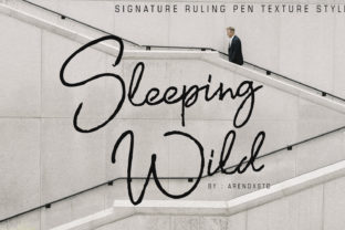 Sleeping Wild: A Handwritten Font That Feels Like a Thought You Didn’t Know You Were Missing