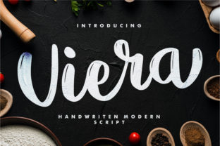 Viera: A Handwritten Font That Feels Like a Smile