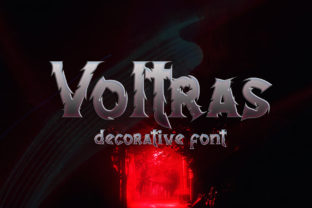 Voltras: A Retro Thriller Font for Bold Visual Impact