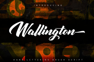 Wallington: A Modern Script Font with Everyday Versatility