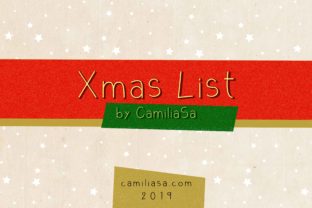 Xmas List: The Playful Holiday Font